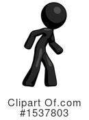 Black Design Mascot Clipart #1537803 by Leo Blanchette