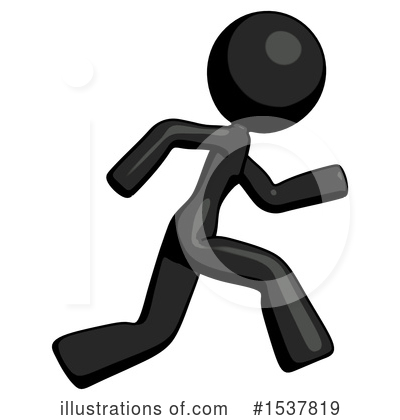 Royalty-Free (RF) Black Design Mascot Clipart Illustration by Leo Blanchette - Stock Sample #1537819