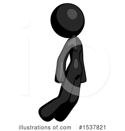 Royalty-Free (RF) Black Design Mascot Clipart Illustration by Leo Blanchette - Stock Sample #1537821