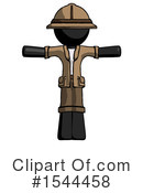Black Design Mascot Clipart #1544458 by Leo Blanchette