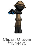 Black Design Mascot Clipart #1544475 by Leo Blanchette