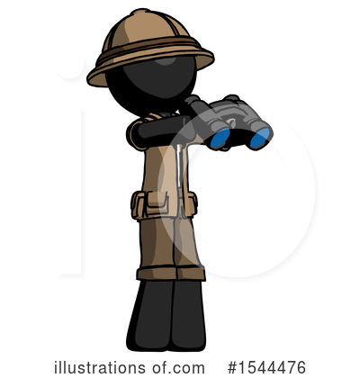 Royalty-Free (RF) Black Design Mascot Clipart Illustration by Leo Blanchette - Stock Sample #1544476