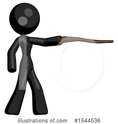 Royalty-Free (RF) Black Design Mascot Clipart Illustration by Leo Blanchette - Stock Sample #1544536
