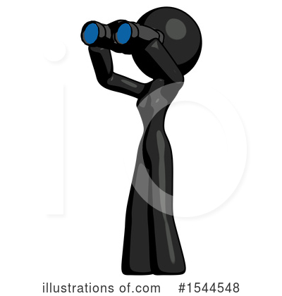 Royalty-Free (RF) Black Design Mascot Clipart Illustration by Leo Blanchette - Stock Sample #1544548