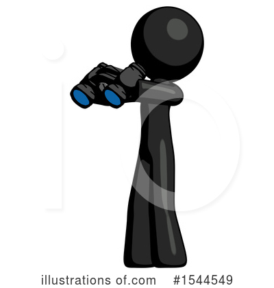 Royalty-Free (RF) Black Design Mascot Clipart Illustration by Leo Blanchette - Stock Sample #1544549