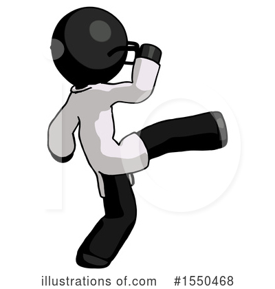 Royalty-Free (RF) Black Design Mascot Clipart Illustration by Leo Blanchette - Stock Sample #1550468