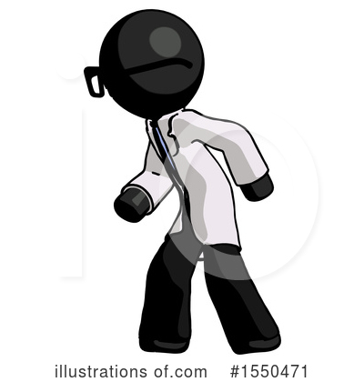 Royalty-Free (RF) Black Design Mascot Clipart Illustration by Leo Blanchette - Stock Sample #1550471