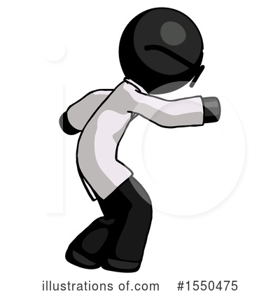 Royalty-Free (RF) Black Design Mascot Clipart Illustration by Leo Blanchette - Stock Sample #1550475