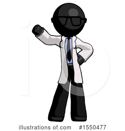 Royalty-Free (RF) Black Design Mascot Clipart Illustration by Leo Blanchette - Stock Sample #1550477