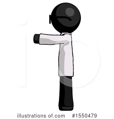 Royalty-Free (RF) Black Design Mascot Clipart Illustration by Leo Blanchette - Stock Sample #1550479