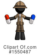 Black Design Mascot Clipart #1550487 by Leo Blanchette