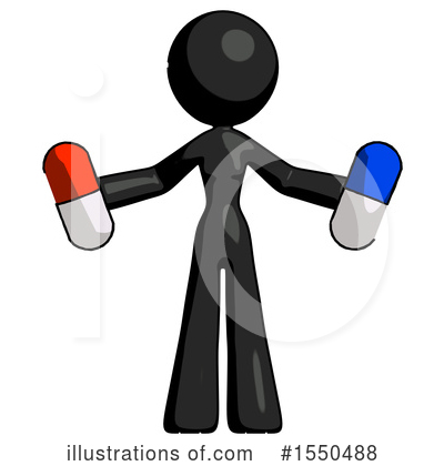 Royalty-Free (RF) Black Design Mascot Clipart Illustration by Leo Blanchette - Stock Sample #1550488
