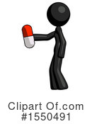 Black Design Mascot Clipart #1550491 by Leo Blanchette