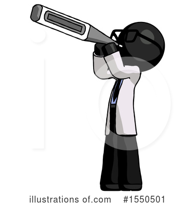 Royalty-Free (RF) Black Design Mascot Clipart Illustration by Leo Blanchette - Stock Sample #1550501