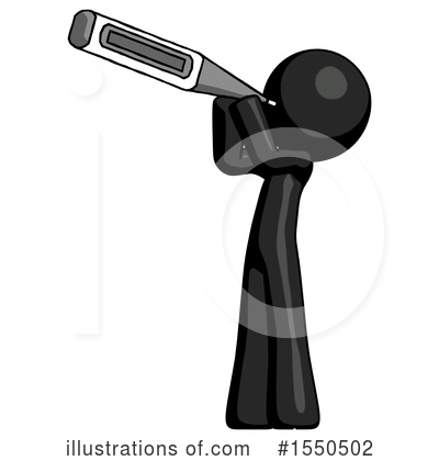 Royalty-Free (RF) Black Design Mascot Clipart Illustration by Leo Blanchette - Stock Sample #1550502