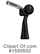 Black Design Mascot Clipart #1550502 by Leo Blanchette