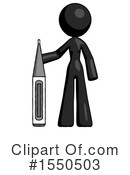 Black Design Mascot Clipart #1550503 by Leo Blanchette