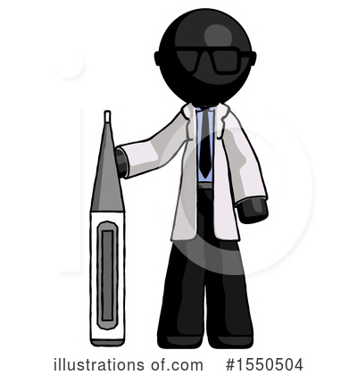 Royalty-Free (RF) Black Design Mascot Clipart Illustration by Leo Blanchette - Stock Sample #1550504