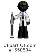 Black Design Mascot Clipart #1550504 by Leo Blanchette