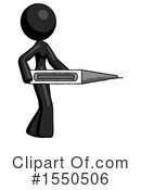Black Design Mascot Clipart #1550506 by Leo Blanchette