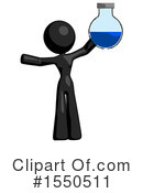 Black Design Mascot Clipart #1550511 by Leo Blanchette