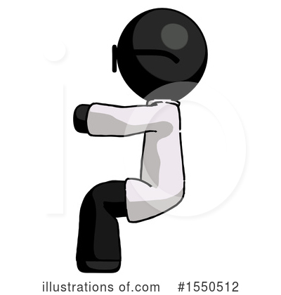 Royalty-Free (RF) Black Design Mascot Clipart Illustration by Leo Blanchette - Stock Sample #1550512