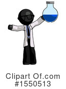 Black Design Mascot Clipart #1550513 by Leo Blanchette