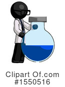 Black Design Mascot Clipart #1550516 by Leo Blanchette