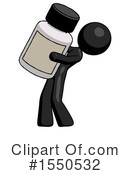 Black Design Mascot Clipart #1550532 by Leo Blanchette