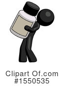 Black Design Mascot Clipart #1550535 by Leo Blanchette