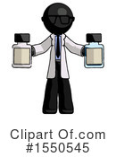 Black Design Mascot Clipart #1550545 by Leo Blanchette