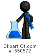 Black Design Mascot Clipart #1550572 by Leo Blanchette