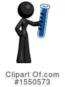 Black Design Mascot Clipart #1550573 by Leo Blanchette