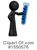 Black Design Mascot Clipart #1550576 by Leo Blanchette