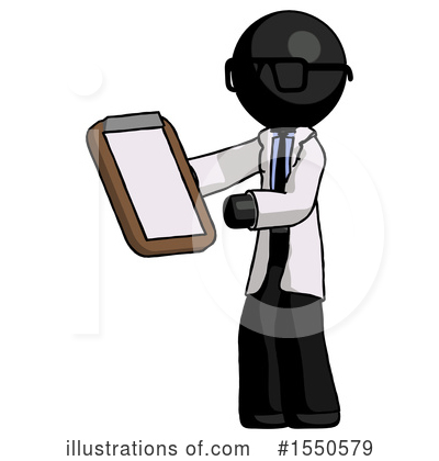 Royalty-Free (RF) Black Design Mascot Clipart Illustration by Leo Blanchette - Stock Sample #1550579