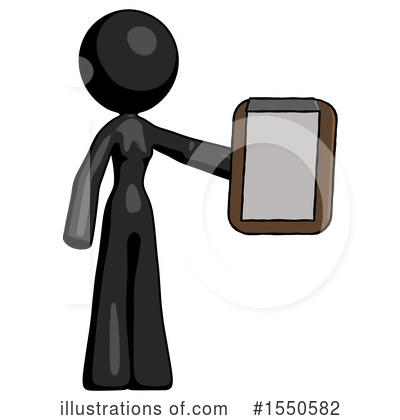 Royalty-Free (RF) Black Design Mascot Clipart Illustration by Leo Blanchette - Stock Sample #1550582