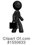 Black Design Mascot Clipart #1550633 by Leo Blanchette