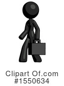Black Design Mascot Clipart #1550634 by Leo Blanchette