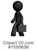 Black Design Mascot Clipart #1550638 by Leo Blanchette
