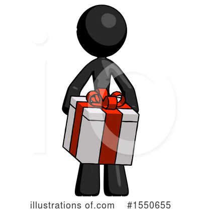 Royalty-Free (RF) Black Design Mascot Clipart Illustration by Leo Blanchette - Stock Sample #1550655