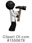 Black Design Mascot Clipart #1550678 by Leo Blanchette