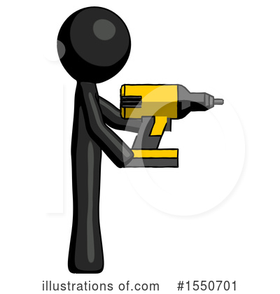 Royalty-Free (RF) Black Design Mascot Clipart Illustration by Leo Blanchette - Stock Sample #1550701