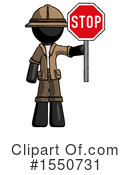 Black Design Mascot Clipart #1550731 by Leo Blanchette