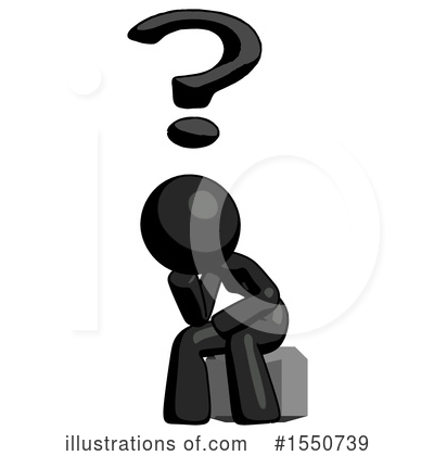 Royalty-Free (RF) Black Design Mascot Clipart Illustration by Leo Blanchette - Stock Sample #1550739