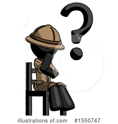 Royalty-Free (RF) Black Design Mascot Clipart Illustration by Leo Blanchette - Stock Sample #1550747