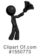 Black Design Mascot Clipart #1550773 by Leo Blanchette