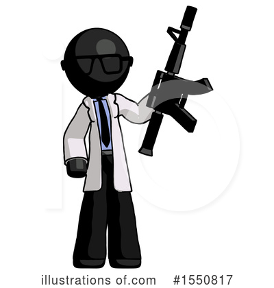 Royalty-Free (RF) Black Design Mascot Clipart Illustration by Leo Blanchette - Stock Sample #1550817