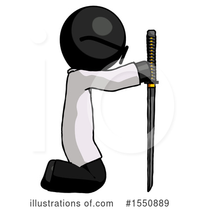 Royalty-Free (RF) Black Design Mascot Clipart Illustration by Leo Blanchette - Stock Sample #1550889