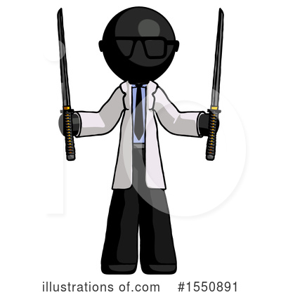 Royalty-Free (RF) Black Design Mascot Clipart Illustration by Leo Blanchette - Stock Sample #1550891