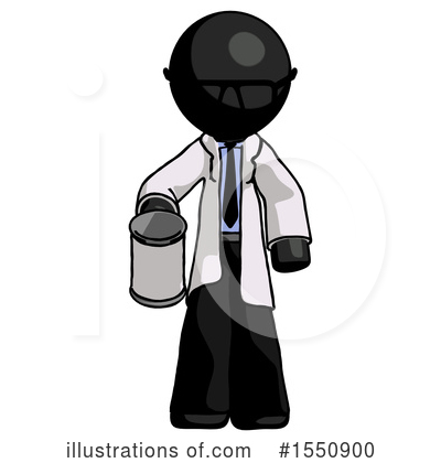 Royalty-Free (RF) Black Design Mascot Clipart Illustration by Leo Blanchette - Stock Sample #1550900